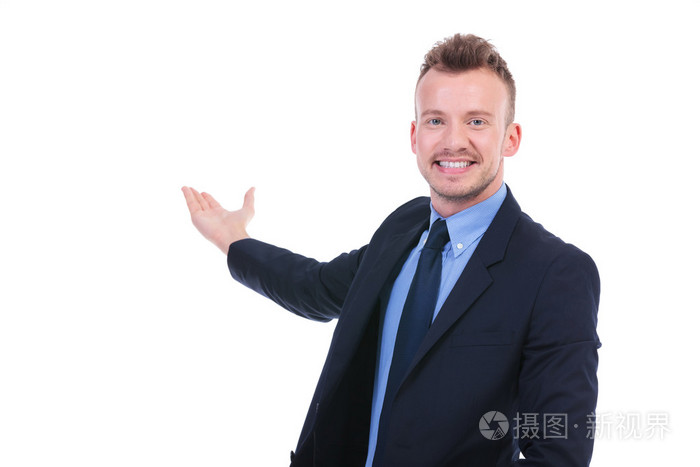 商务男人介绍的东西