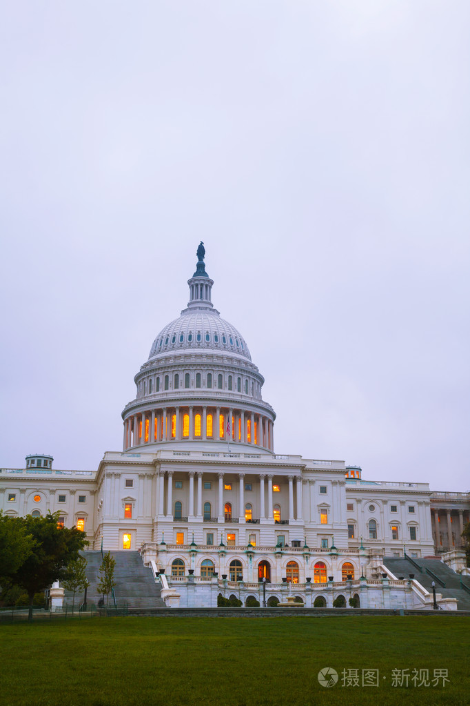 美国国会大厦大厦在华盛顿 dc