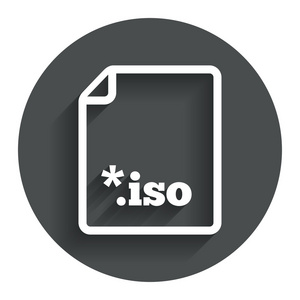 iso 文件的图标。下载虚拟驱动器文件