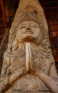 柬埔寨木雕艺术