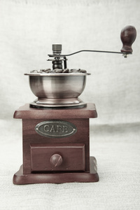 咖啡和咖啡豆研磨机图片