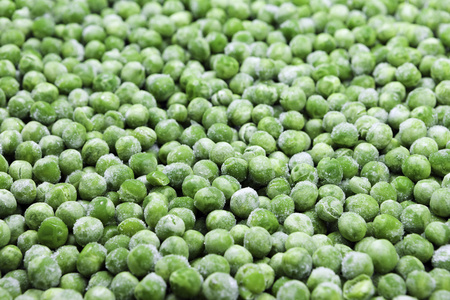 速冻的豌豆图片