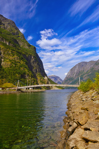 峡湾 sognefjord挪威