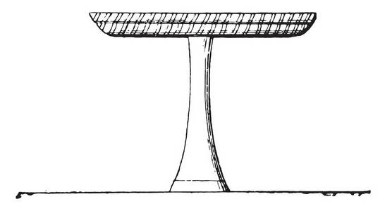 埃及表一脚, 复古刻插图。古代古董家族的私生活1881