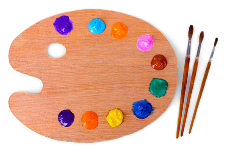 调色板中的颜色图片