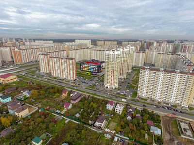莫斯科城, Nekrasovka 区, 顶部视图, 10102018