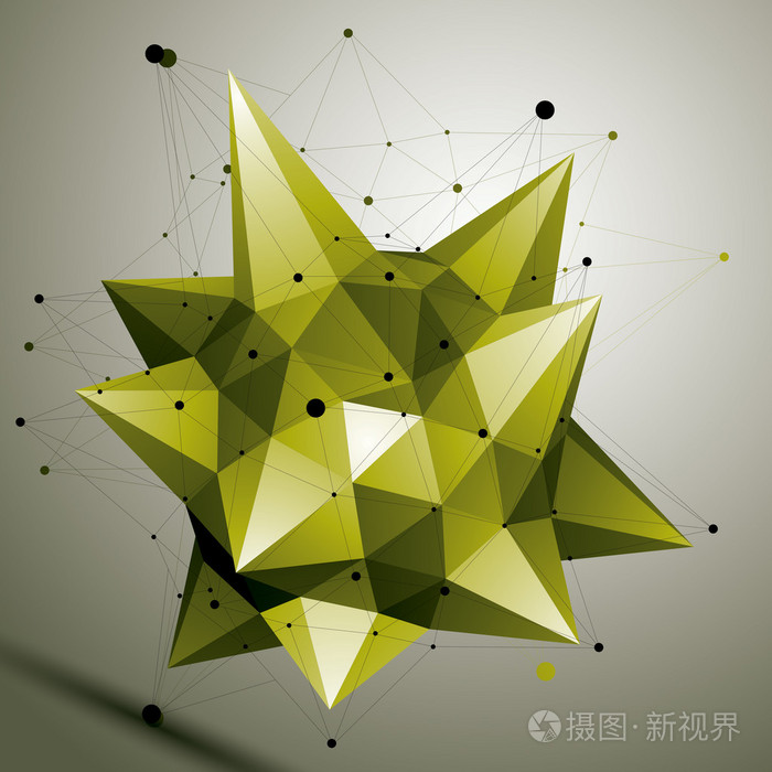 设计对象,多边形的复杂图