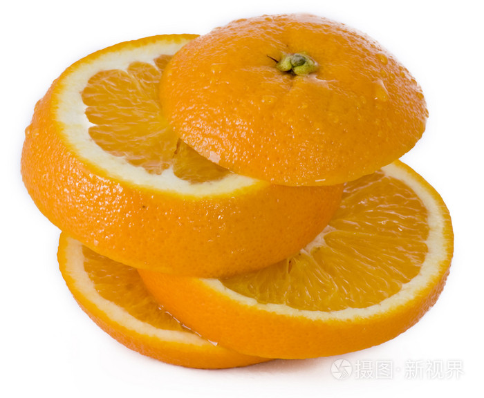 片橙色