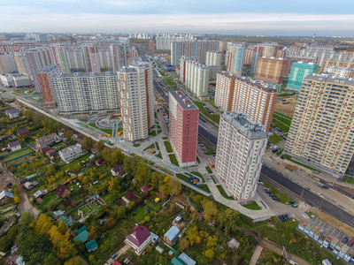 莫斯科城, Nekrasovka 区, 顶部视图, 10102018