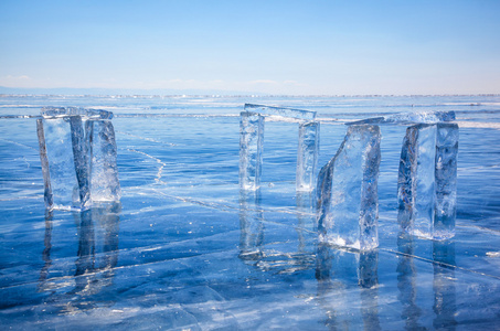 icehange巨石阵制成冰