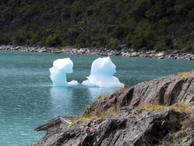 佩里托莫雷诺冰川, 洛杉矶 Glaciares 国家公园在阿根廷