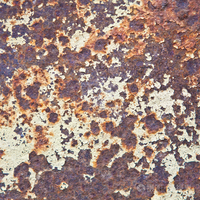 生锈的旧金属背景