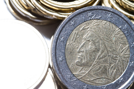 欧洲货币的硬币