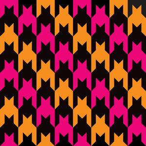 黑色格对角千鸟格粉色,绿肥饲草和黑色照片