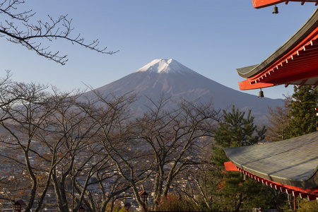 日本吉田 Chureito 塔