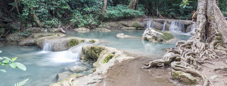 流水瀑布