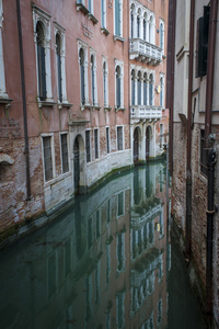 运河，威尼斯，意大利的公寓