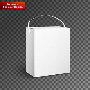 白色产品包装盒插图