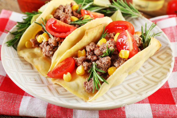 墨西哥食品炸玉米饼