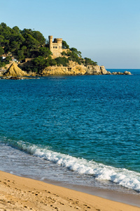 略雷特 de mar 海滩