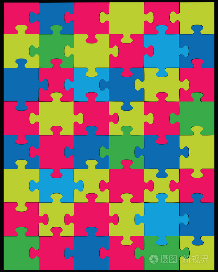 多彩拼图