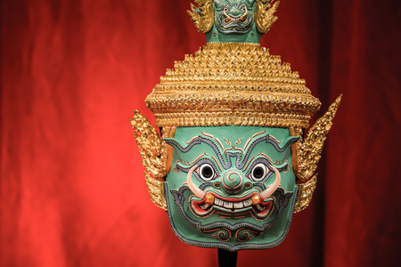 华康泰国传统面具