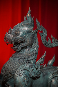 麒麟已知在中国和东亚文化的神话般的蹄子生物