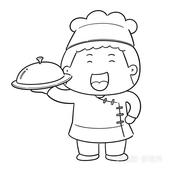 向量集的厨师插画-正版商用图片0bef49-摄图新视界