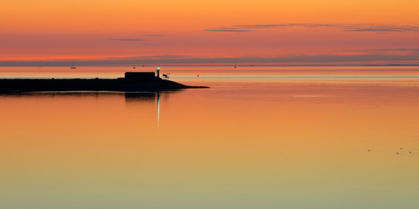 waddensea 夕阳与码头