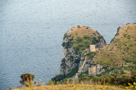 索伦托半岛和海湾, 那不勒斯, 意大利的风景