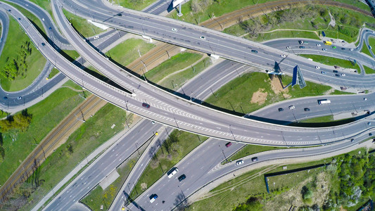 公路交叉口图片