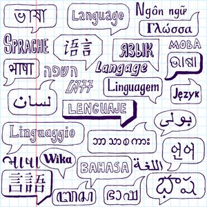 语言.手绘照片