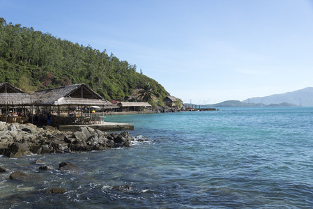 东南亚的海岛风光