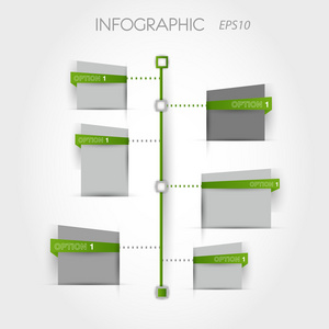 绿色正方形时间轴