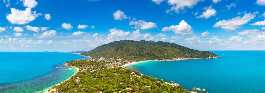 泰国帕岸岛, 夏日全景