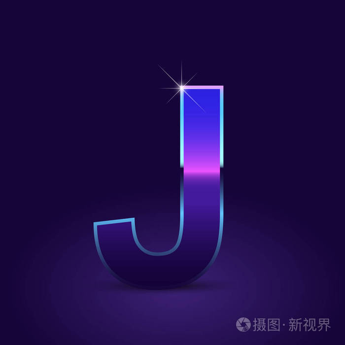 j字母logo字体设计图片