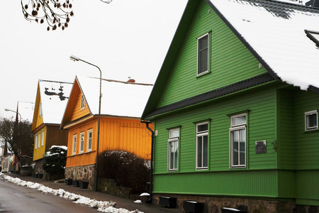房屋特征的立陶宛和特拉