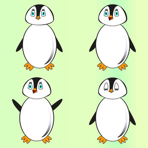 性格开朗的企鹅