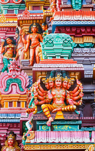 印度教古普拉寺塔雕塑
