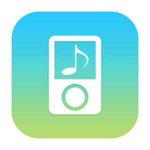 音乐播放器的图标照片