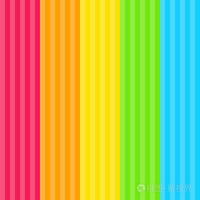 七彩条纹的背景