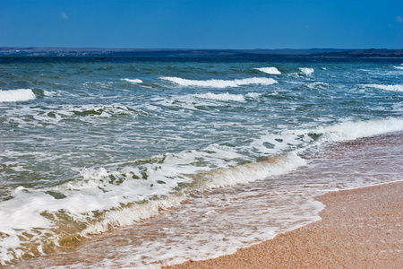 海沙滩