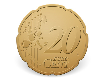 二十欧元分硬币