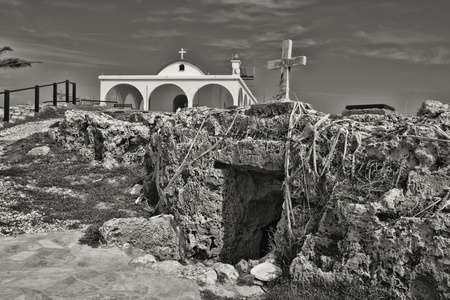 寺庙和地下教会 Agia 高深莫测