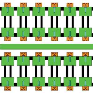 无缝机器人图案为背景的
