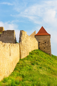 rupea 城堡附近的中世纪要塞布拉索夫