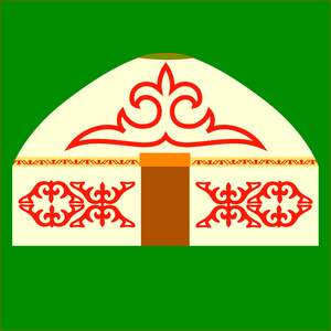 蒙古包矢量图片