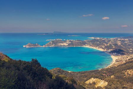 在希腊科孚岛风景