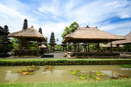 印度尼西亚巴厘岛，塔曼 ayun 寺 mengwi