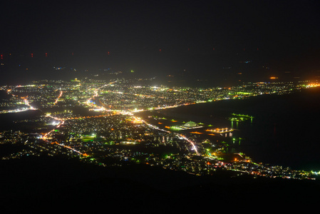 穆苏市夜景